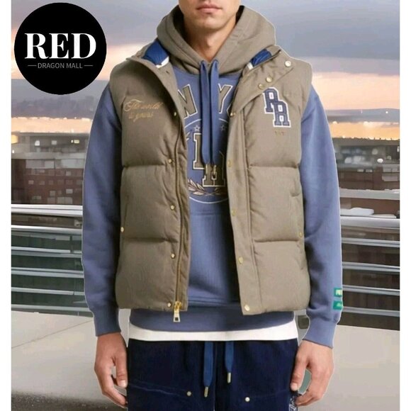 Puma Rhuigi Rhude Puffer Vest Duck Down - Men's Size M - MSRP $ 400